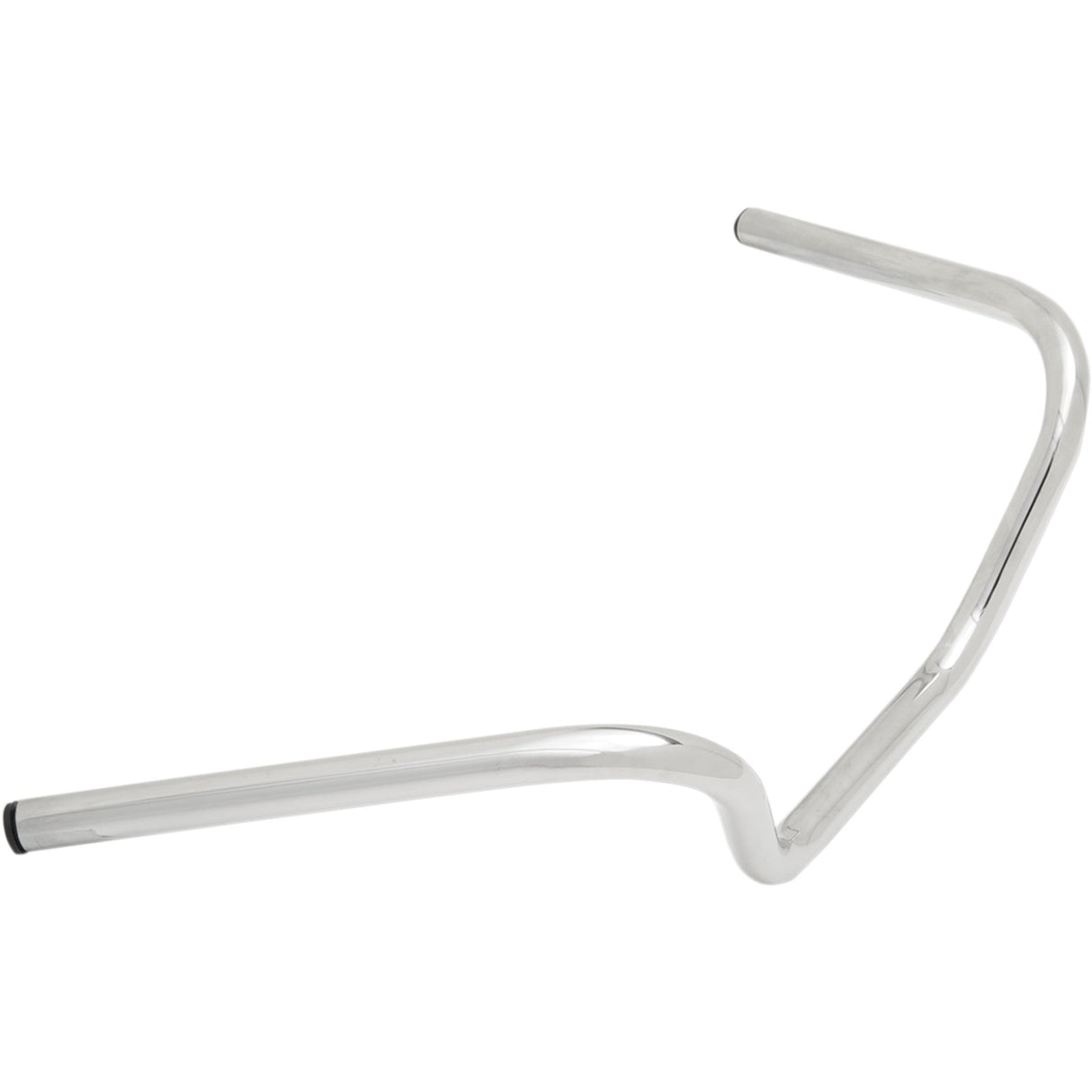 EMGO 0601-3298 07-92428 1" Handlebar — Sports Rise Handlebar - Sports - Chrome