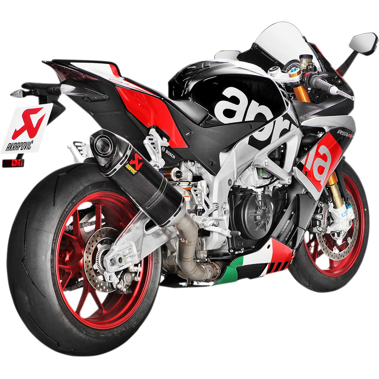 AKRAPOVIC 1811-2936 S-A10SO8-RC Slip-On Line Muffler Muffler - Carbon Fiber