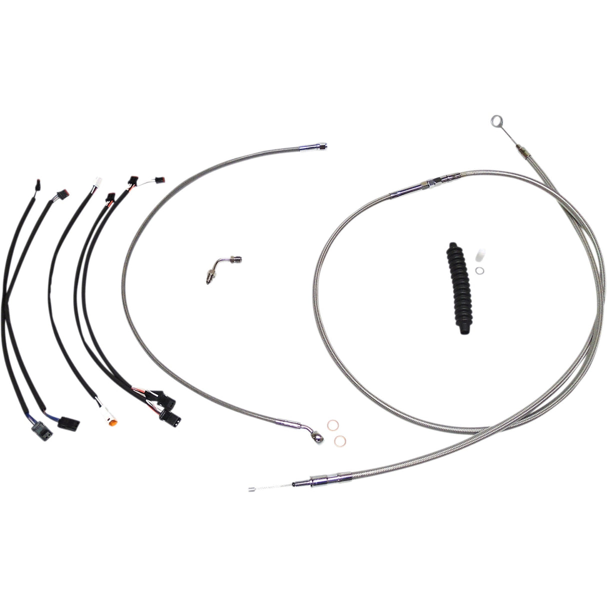 Magnum Shielding Cable Kit - 589961 For Harley Softail 2018-2024