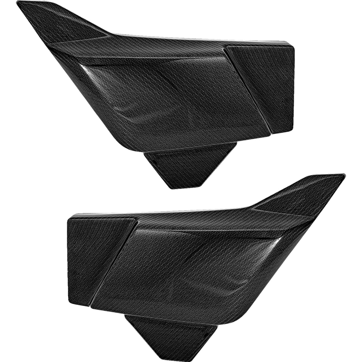 Saddlemen Side Cover Carbon Fiber Gloss - CF-823-07-003 For Harley Touring 2023-2026