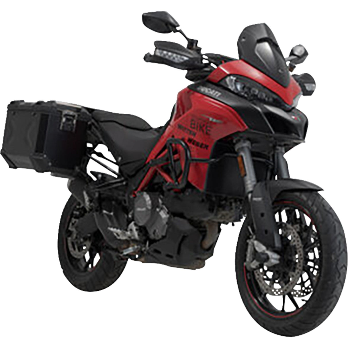 SW-MOTECH 3580-0349 KFT.22.114.70002/B TRAX ADV Aluminum Case System black - ducati multistrada 950/1200/1260/v2 '15-'24