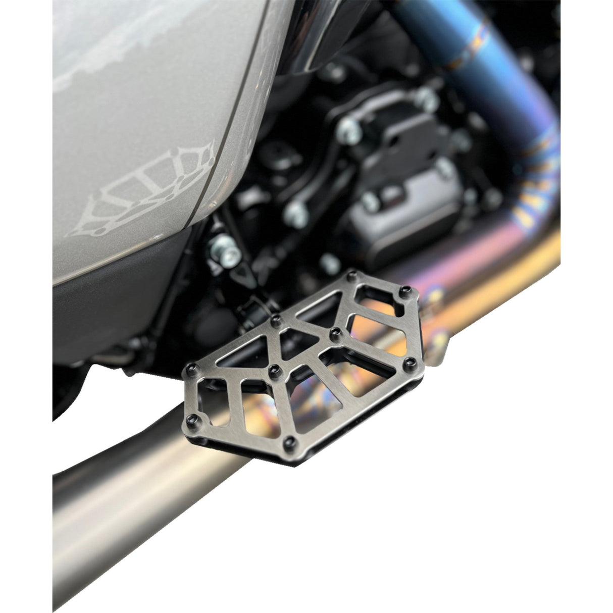 KODLIN USA 1621-1165 K73254 NXL Mini Floorboards - Black w/ Stainless Steel Cover
