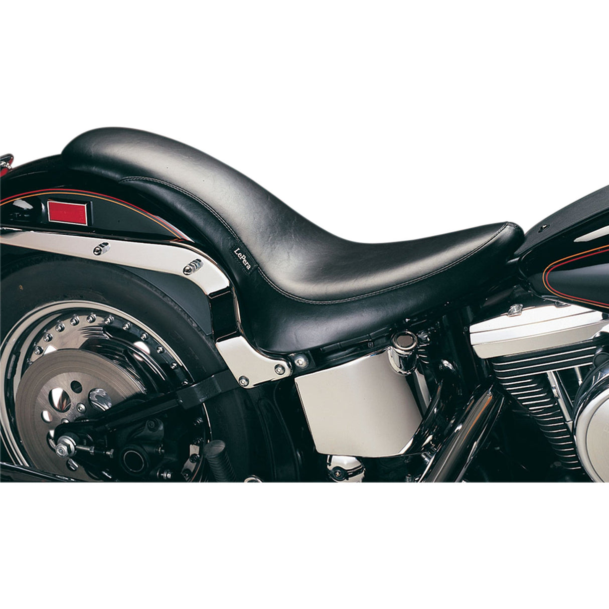 LE PERA DS-905979 LX-890 King Cobra 2-Up Seat - Black - Softail '00-'17
