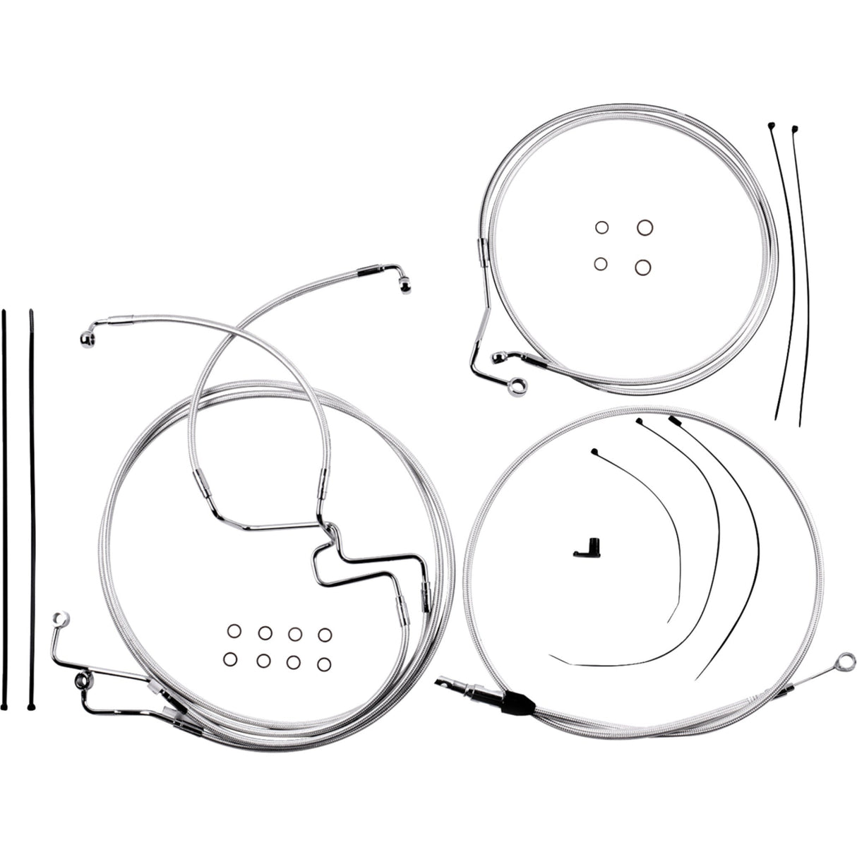 Magnum Shielding Cable Kit - 3871215 For Harley Road Glide 2021-2023