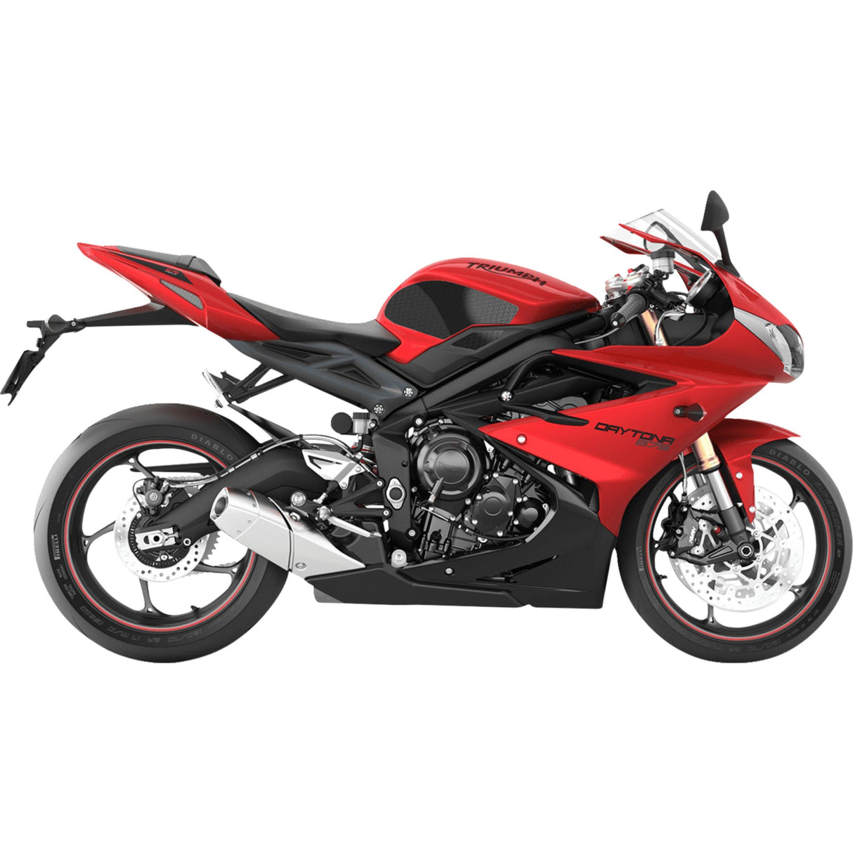 Stompgrip Sticker Kit - 55-14-0078B Triumph Daytona / Street 2013-2025