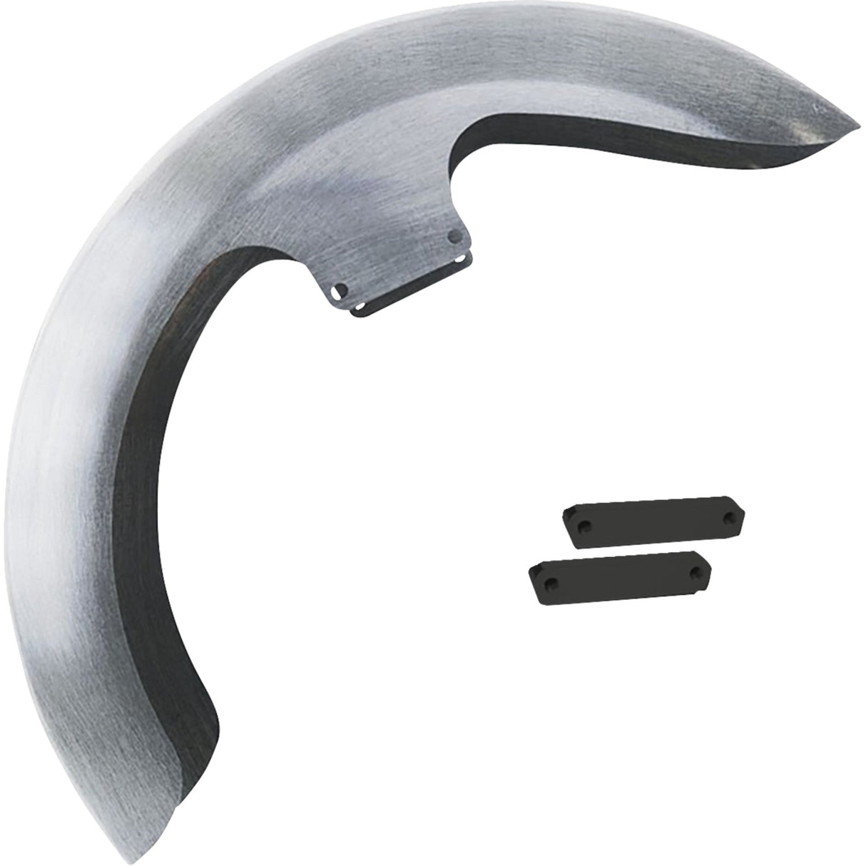 Paul Yaffe Bagger Nation Thicky Front Fender 26" Wheel With Black Adapters HD Touring - THICKY26-14L-B For Harley Touring 2014-2026
