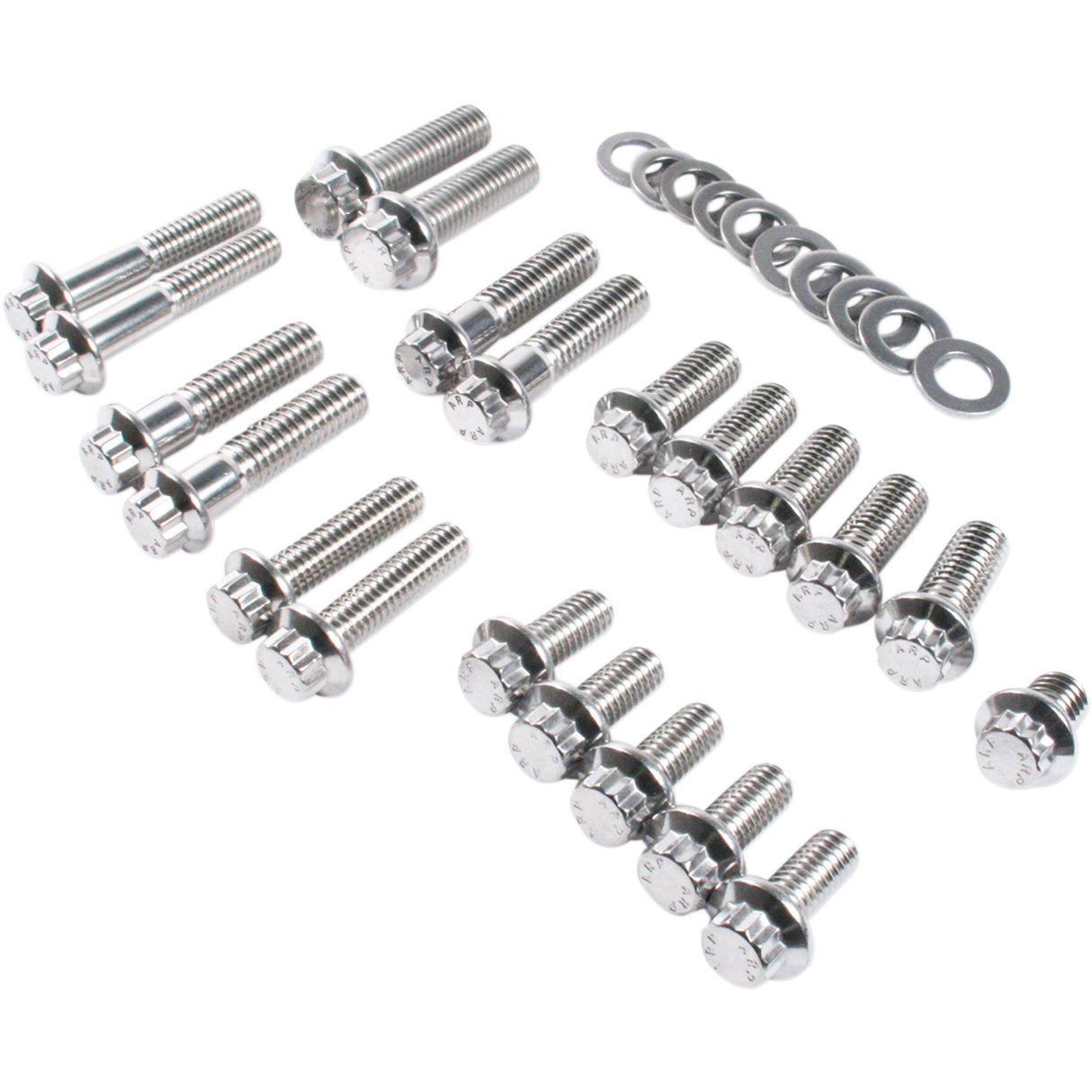 FEULING OIL PUMP CORP. 2401-1101 3066 12-Point Chassis Dress-Up Trim Kit - Fastener Kit - Chassis/Trim - 12-Point/Dress-Up - XL