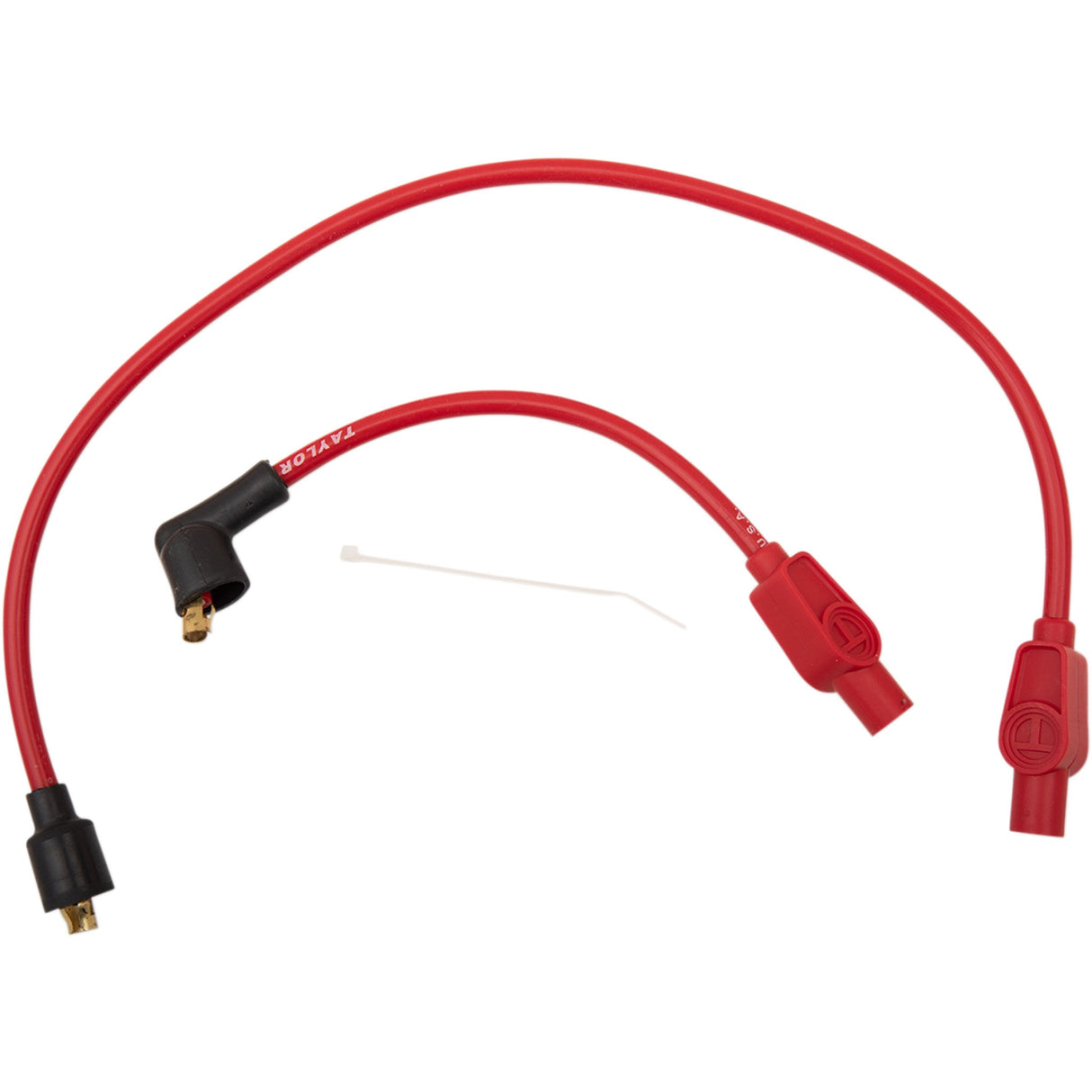 Sumax Custom-Fit Spark Plug Wire Kit 8 Mm Red - 77233 For Harley Tour / Electra Glide / Sportster / Touring 1980-2003