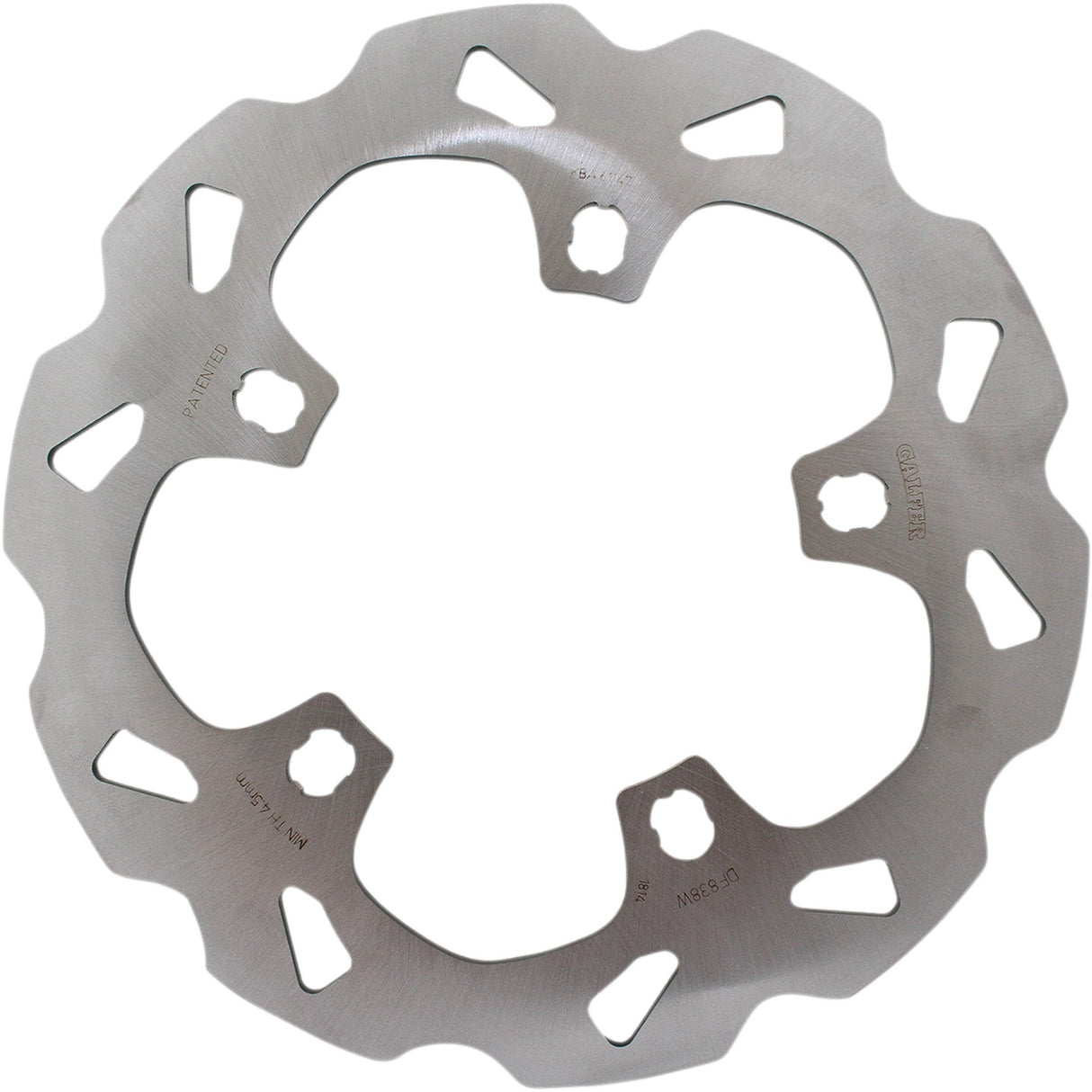 GALFER 1710-3630 DF838W Wave® Brake Rotors - Front - Solid Mount