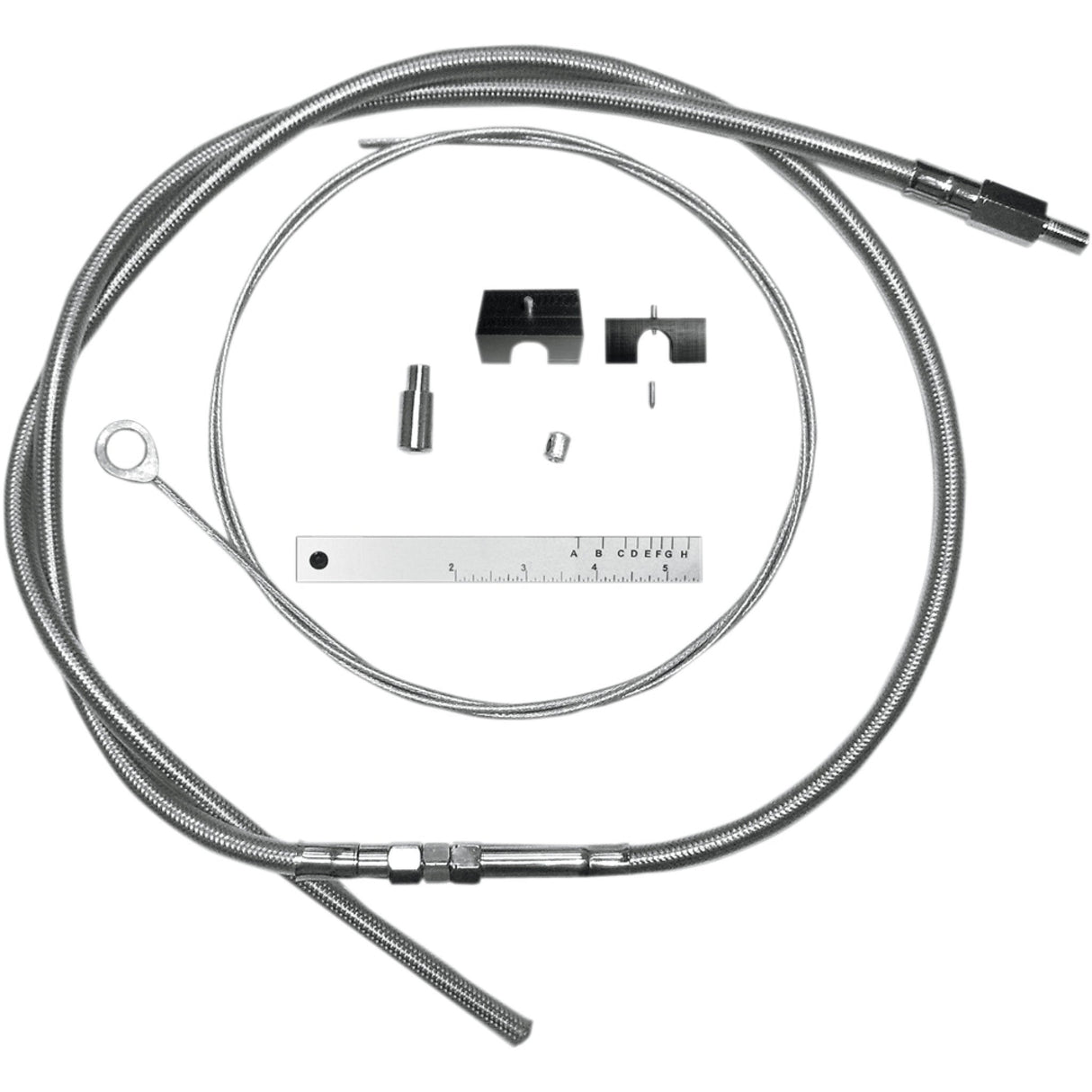 MAGNUM SHIELDING 0652-1555 398253 BYO™ Build Your Own™ Clutch Cable Kit - Braided Stainless Steel