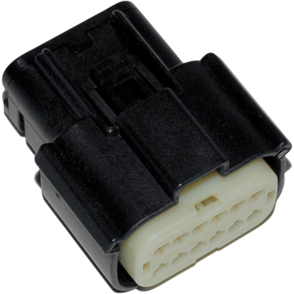 Namz Molex MX 150 Connector Component — Wiring Connector 12 Pin Female Black - NM-33472-1201 For Harley Motorcycles 2007-2013