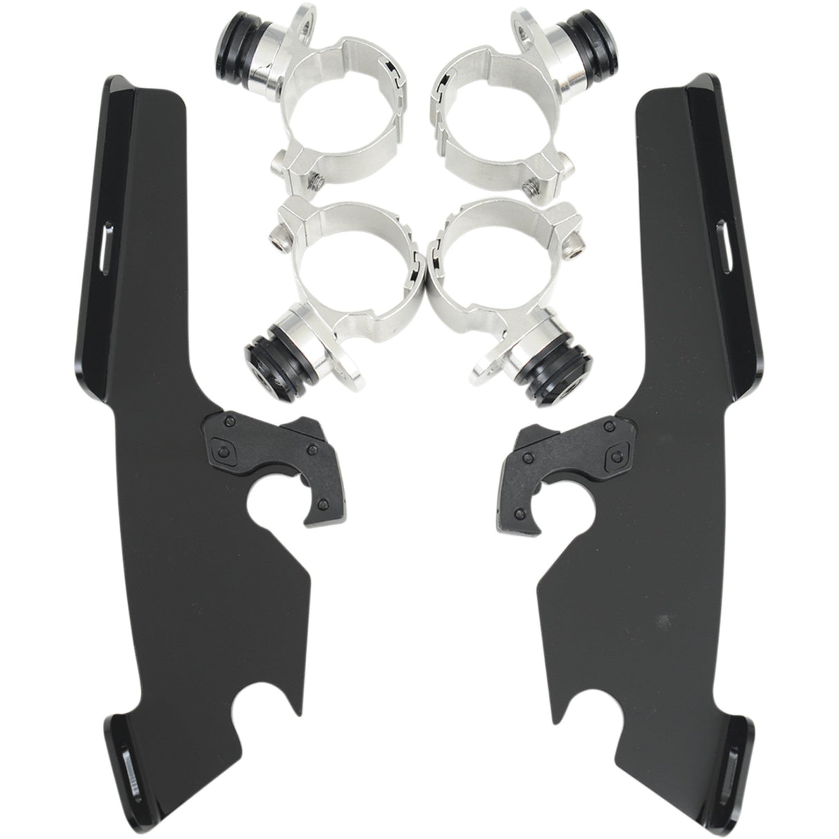 Memphis Shades Trigger Lock Mounting Kit - MEB8982 For Yamaha 1100 Star Custom / 650 Star Custom / Star 1100 Custom 1998-2015 | Kawasaki 900 2007-2024