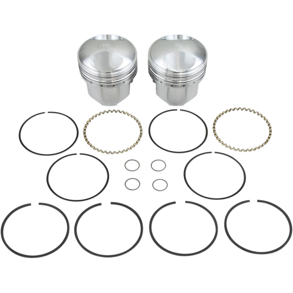 KB PERFORMANCE DS-751206 KB263.040 Hypereutectic Piston Kit Piston Kit - FX/FL