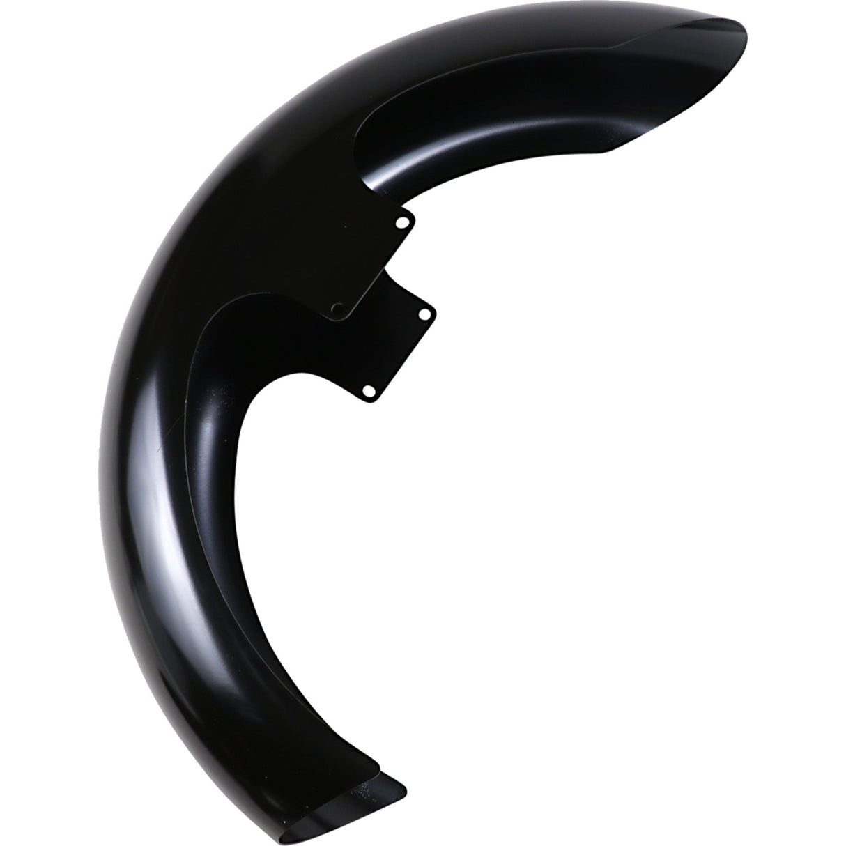 Klock Werks Tire Hugger Front Fender For Dresser Black 16"-19" HD Touring Trike - KWF-01-0102 For Harley Touring 1983-2013