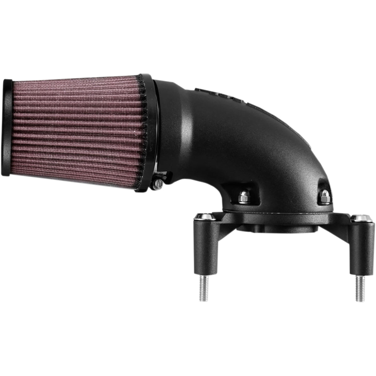 K & N 1010-2527 57-1137 Aircharger® Intake System with Cast Aluminum Intake Tube satin black