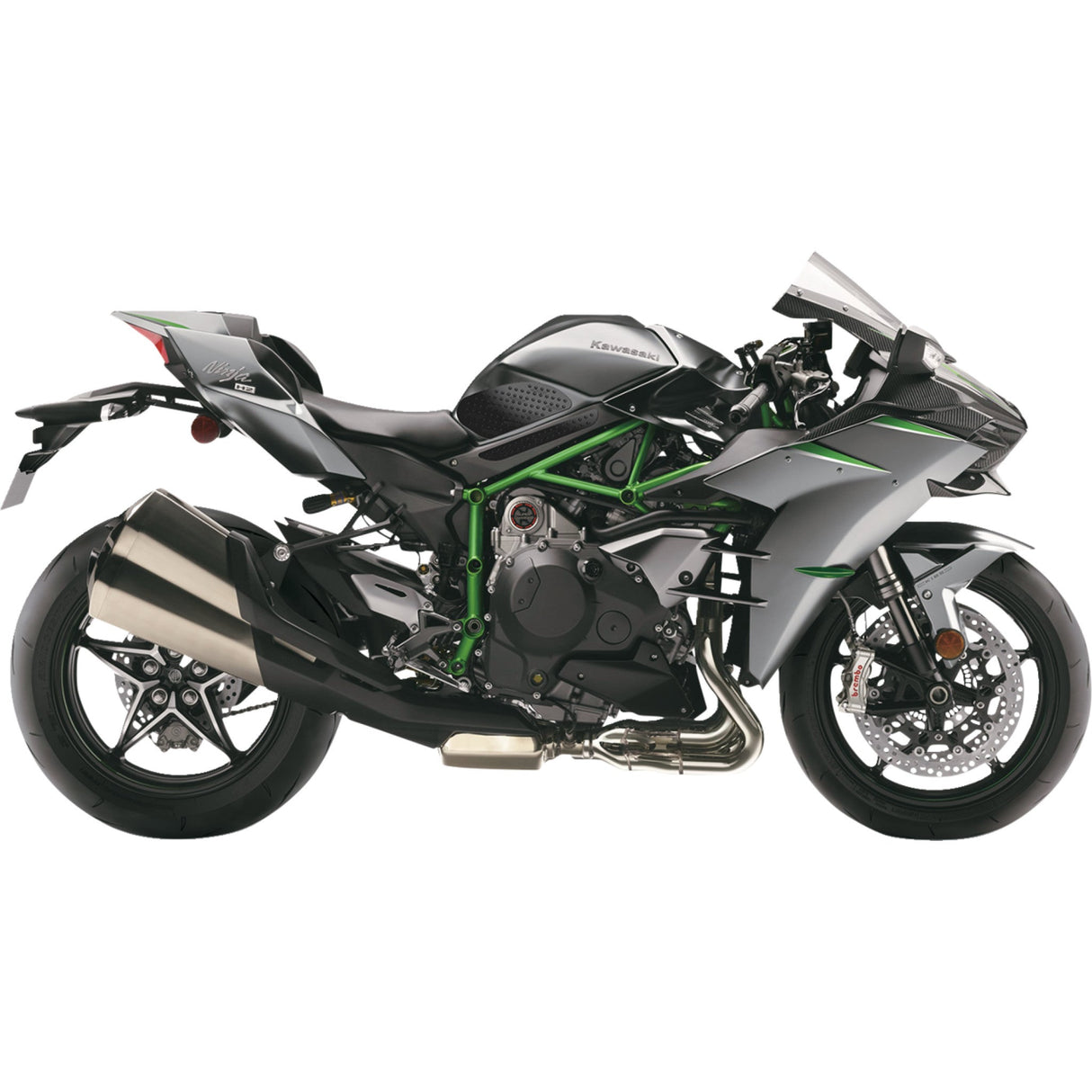 Stompgrip Sticker Kit - 55-10-0108B Kawasaki Ninja / Ninja H2R / Ninja Carbon 2015-2025
