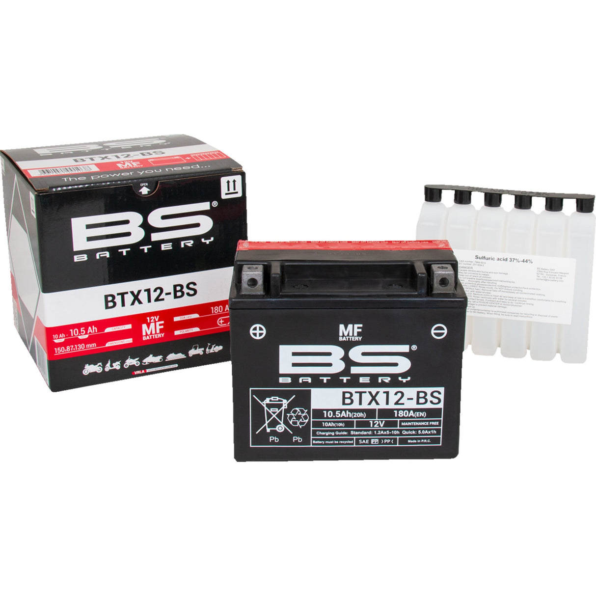 Bs Battery BTX Battery - 300603 For Triumph Motorcycles 2000-2014 | Kymco ATV/UTV Models 2003-2011