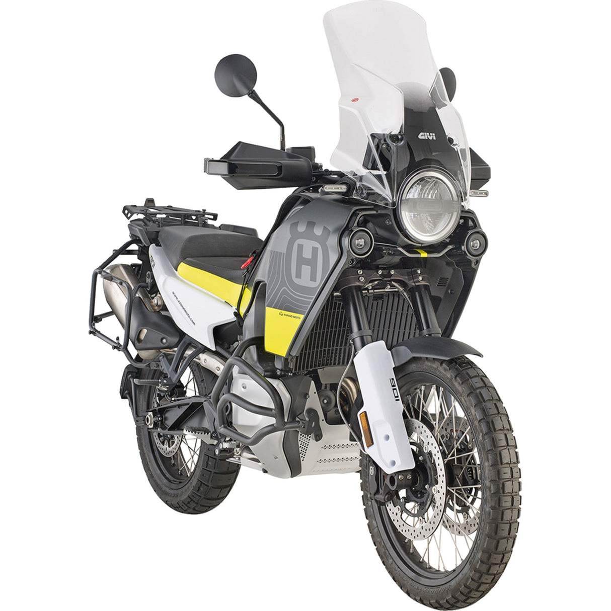 GIVI 2312-1325 D9430ST Windshield clear - husqvarna
