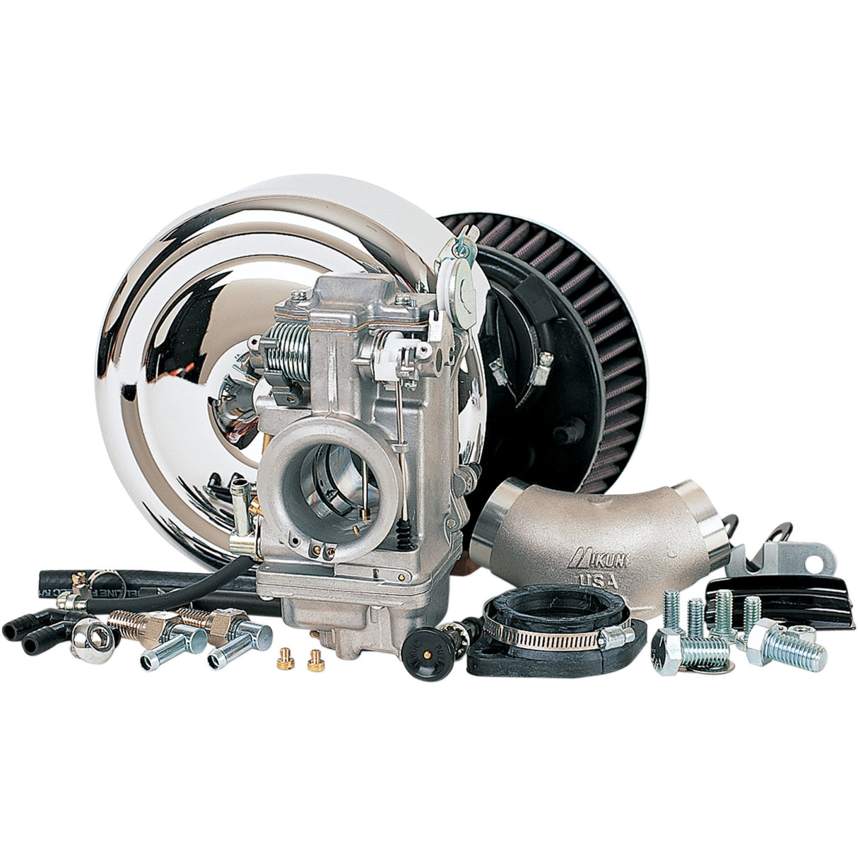 Mikuni HSR Smoothbore Carburetor Total Kit HSR42 Evolution Big Twin For Harley Motorcycles 1984-2000