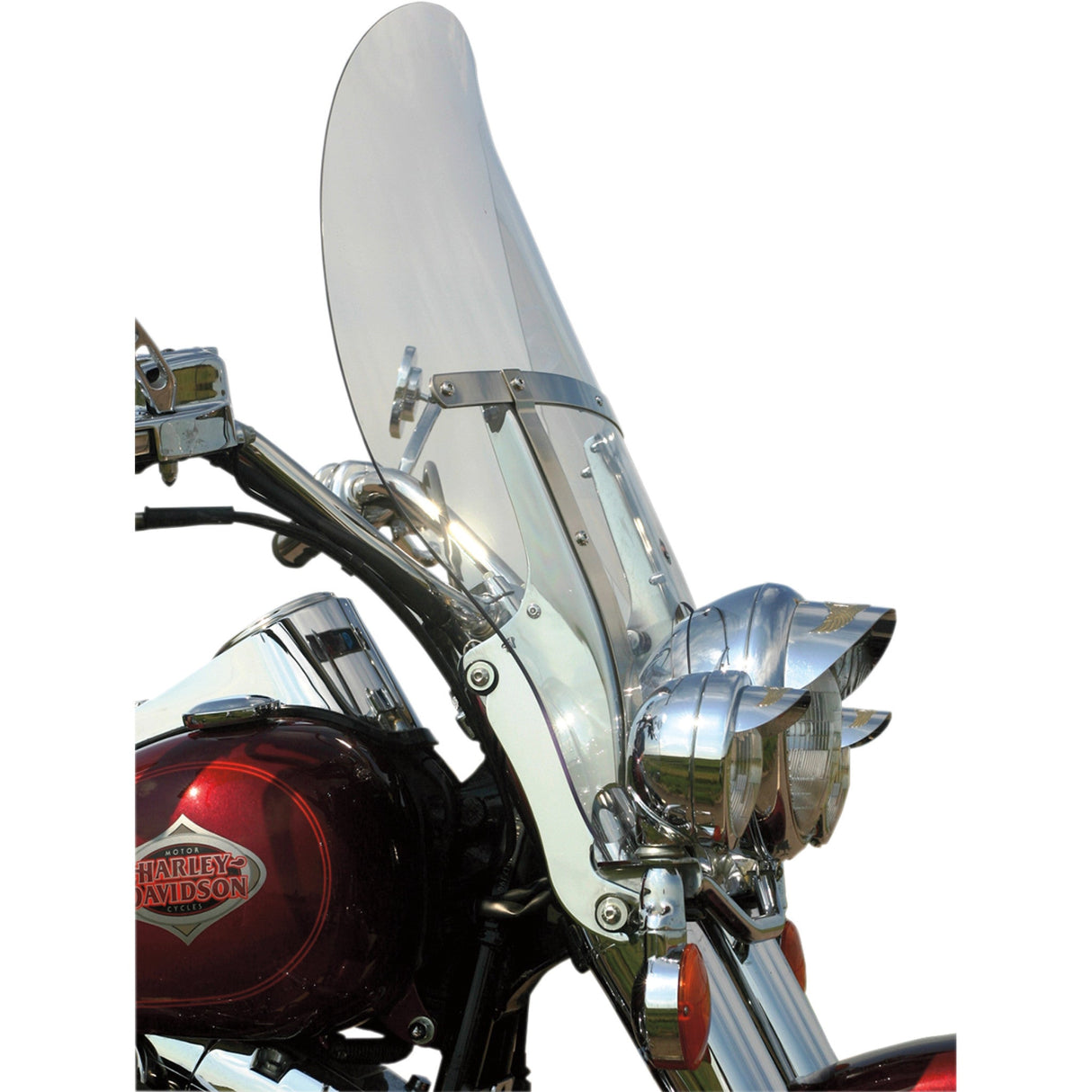 KLOCK WERKS 2310-0340 KWW-02-0218 Flare™ Billboard Windshield - 20" - Clear - FLST