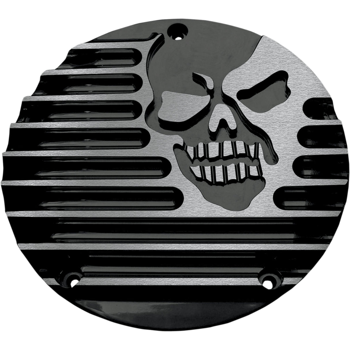 COVINGTONS 1107-0243 C1074-B Derby Cover - Black - Machine Head
