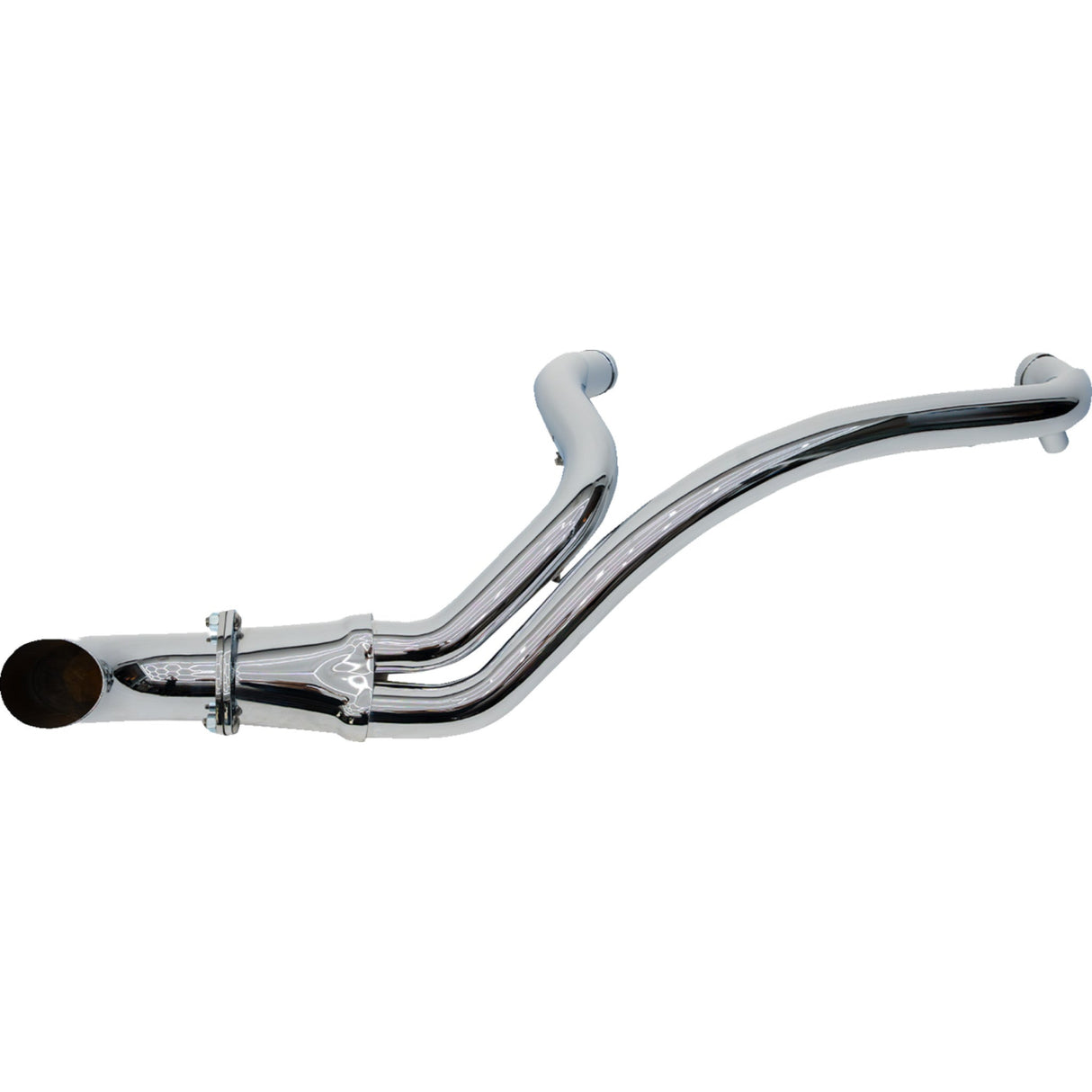 TRASK 1800-2791 TM-5765CH 2-into-1 BMF Exhaust System m8 - chrome