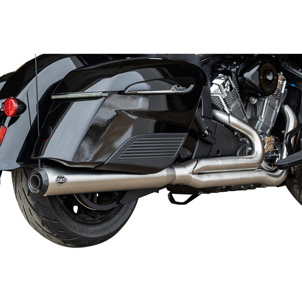 S&s Cycle Qualifier 2-Into-1 Exhaust System - 550-1130 For Indian 2020-2025