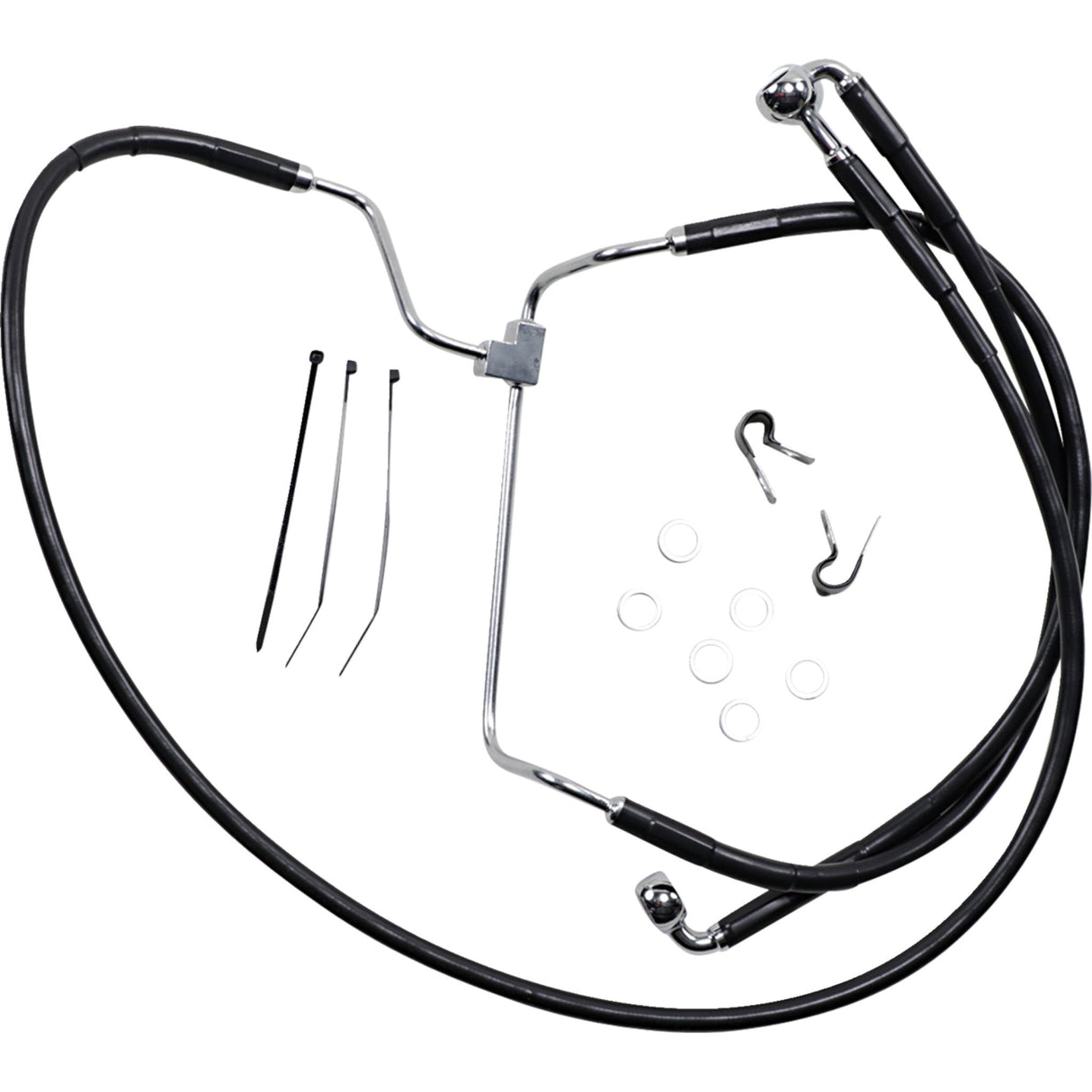 DRAG SPECIALTIES Extended Length Brake Line Kit