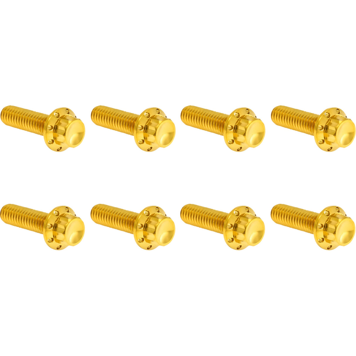 ARLEN NESS 2401-1820 300-711 Transmission Trap Door Titanium 12-Point Bolt Kit — For M8 Models Bolt Kit - Trap Door - Titanium - 12-Point - M8 - Gold