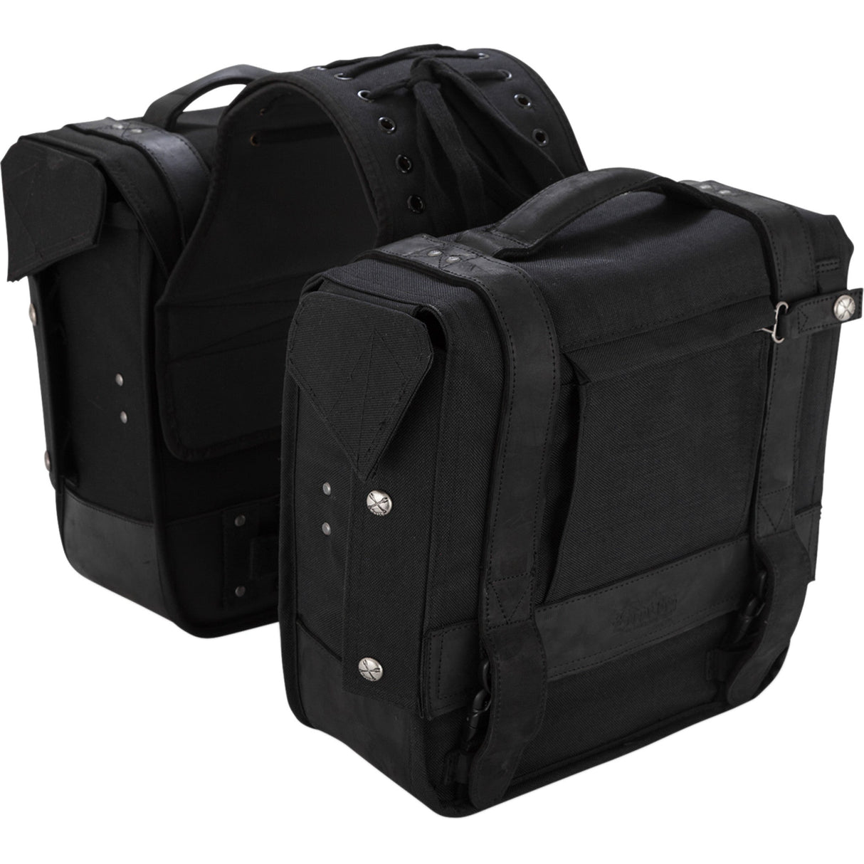 BURLY BRAND 3501-1419 B15-1002B Throw-over Saddlebag black