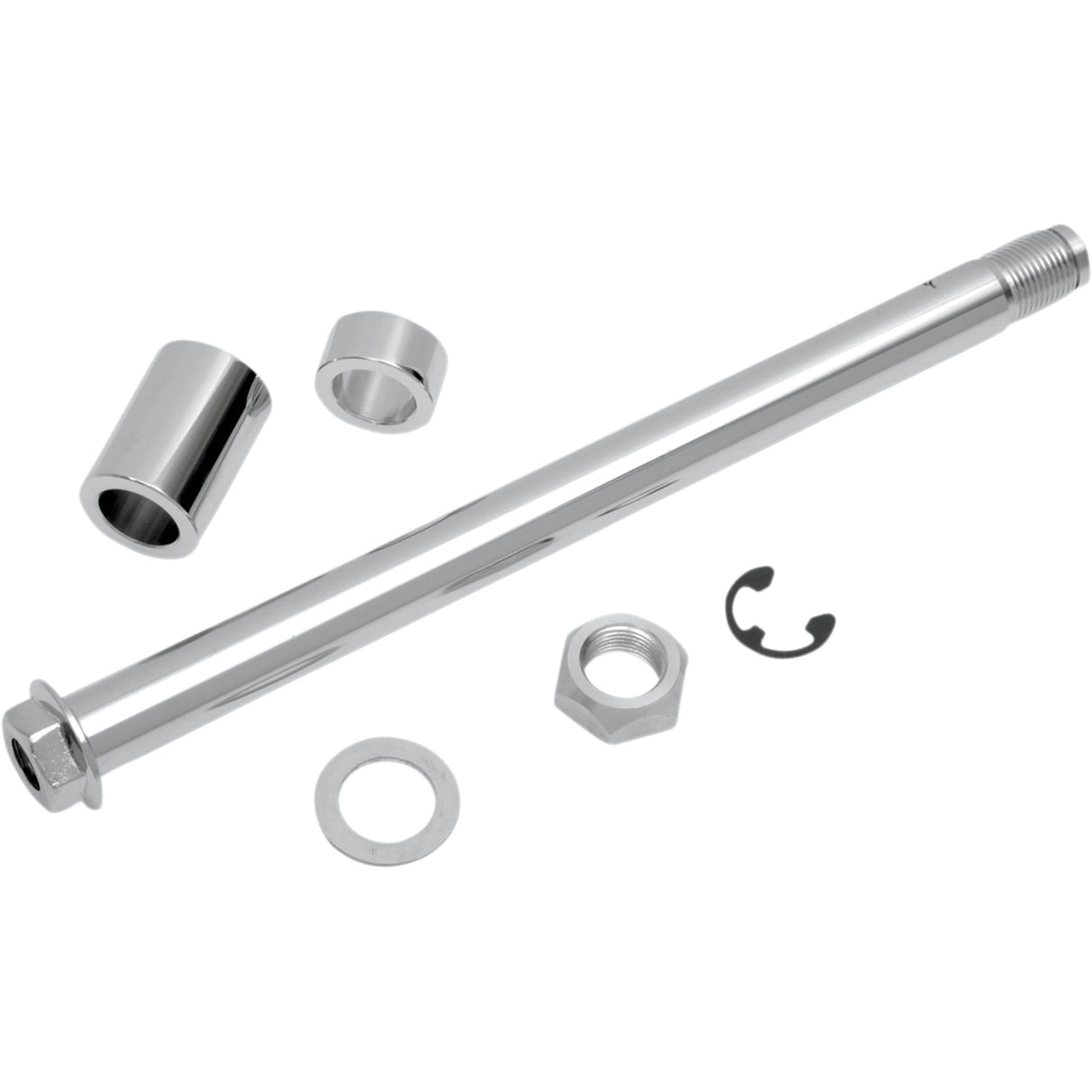 Drag Specialties Rear Axle Kit Rear Chrome For Harley Dyna 2008-2017