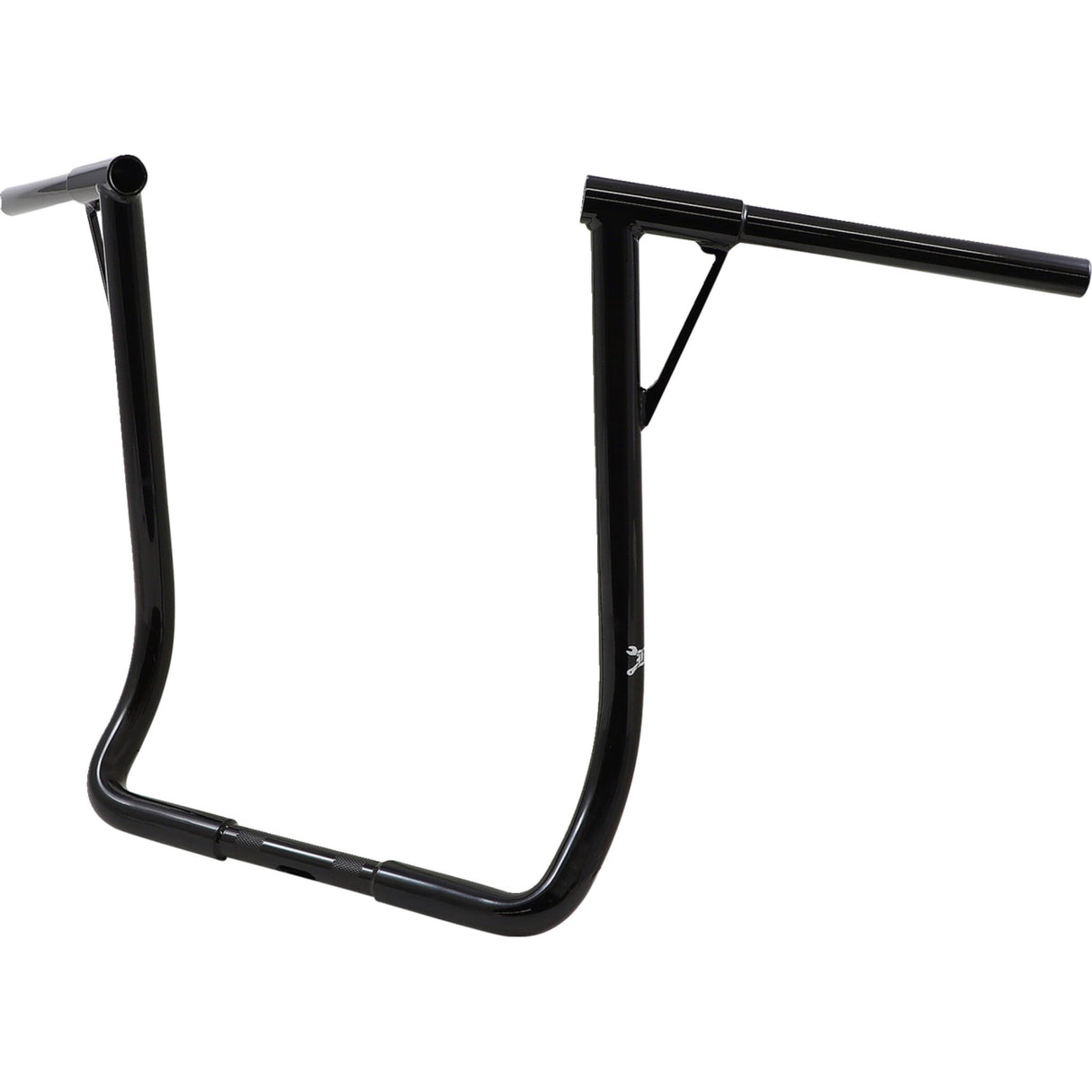 Burly Brand Louie Handlebar Louie B 19" Black - B12-7006B For Harley Touring 1986-2024