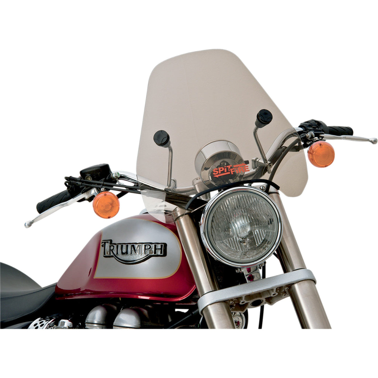 Slipstreamer Spitfire Windshield - S-06-CHR-T For Harley Motorcycles 1988-2025 | Honda Motorcycles 1992-2025 | Suzuki Motorcycles 1999-2025