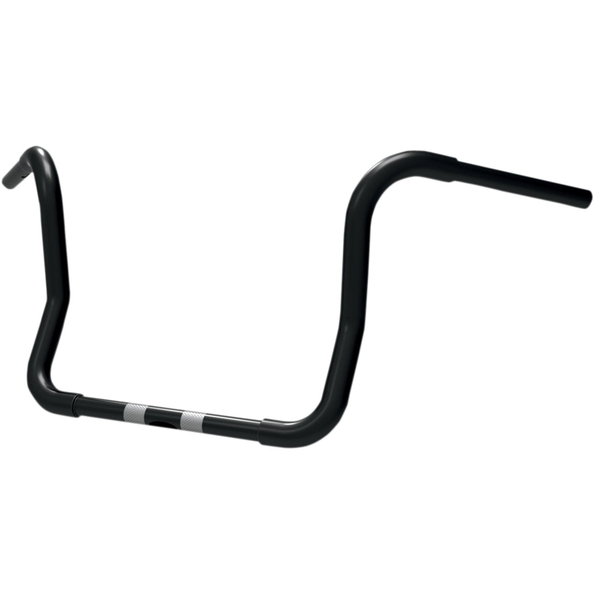 Khrome Werks 1-1/4" Fat Ape Hanger Handlebar 12" TBW Black - 300830 For Harley Touring 1996-2022