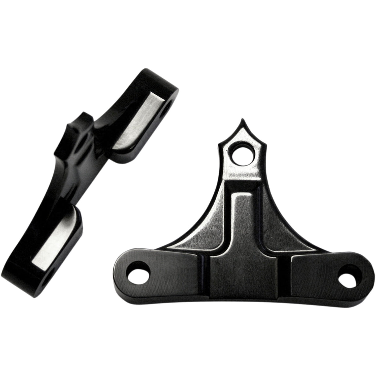 Accutronix Fender Spacers For Hot Bagger Legs Black 0.625" Spacer For 6" Width Fender - TFS49-NF5/8B For Harley Touring 2014-2020