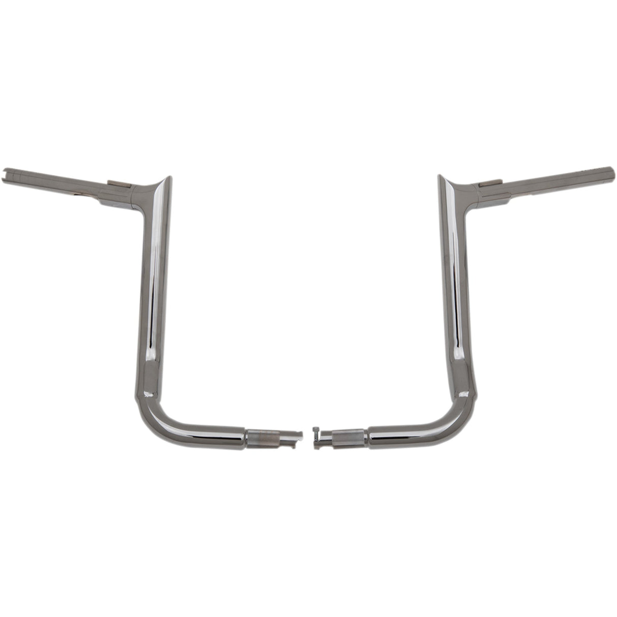FAT Baggers INC. 1-1/2" EZ Install Pointed Top Handlebar 14" Chrome - 805014 For Harley Touring 2006-2020