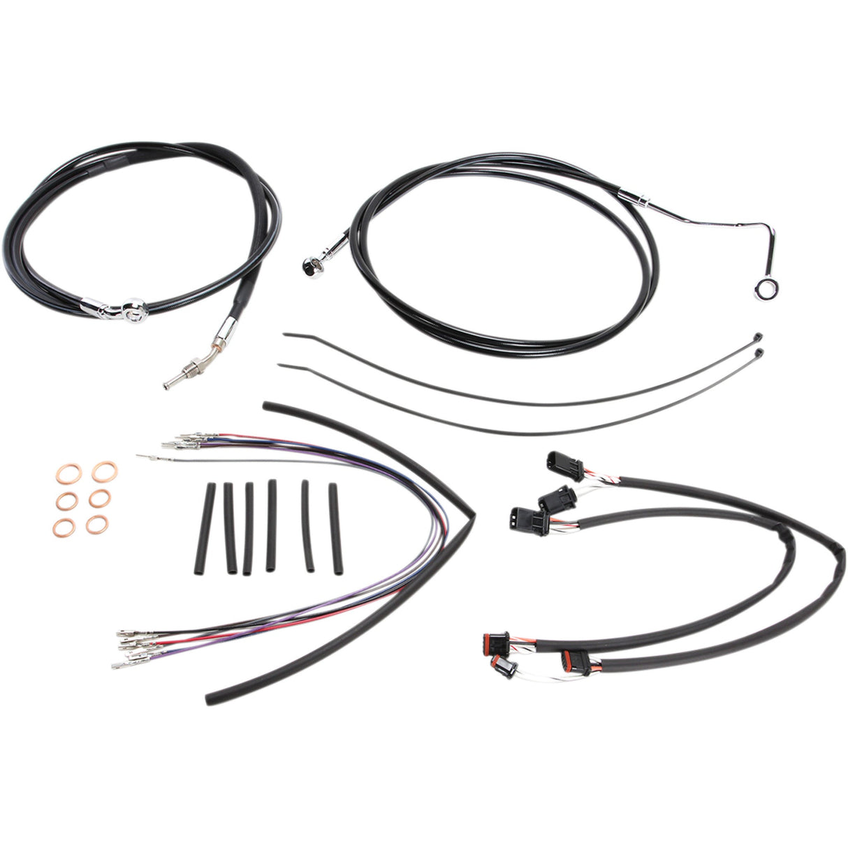 Magnum Shielding Cable Kit - 489351 For Harley Touring 2014-2015