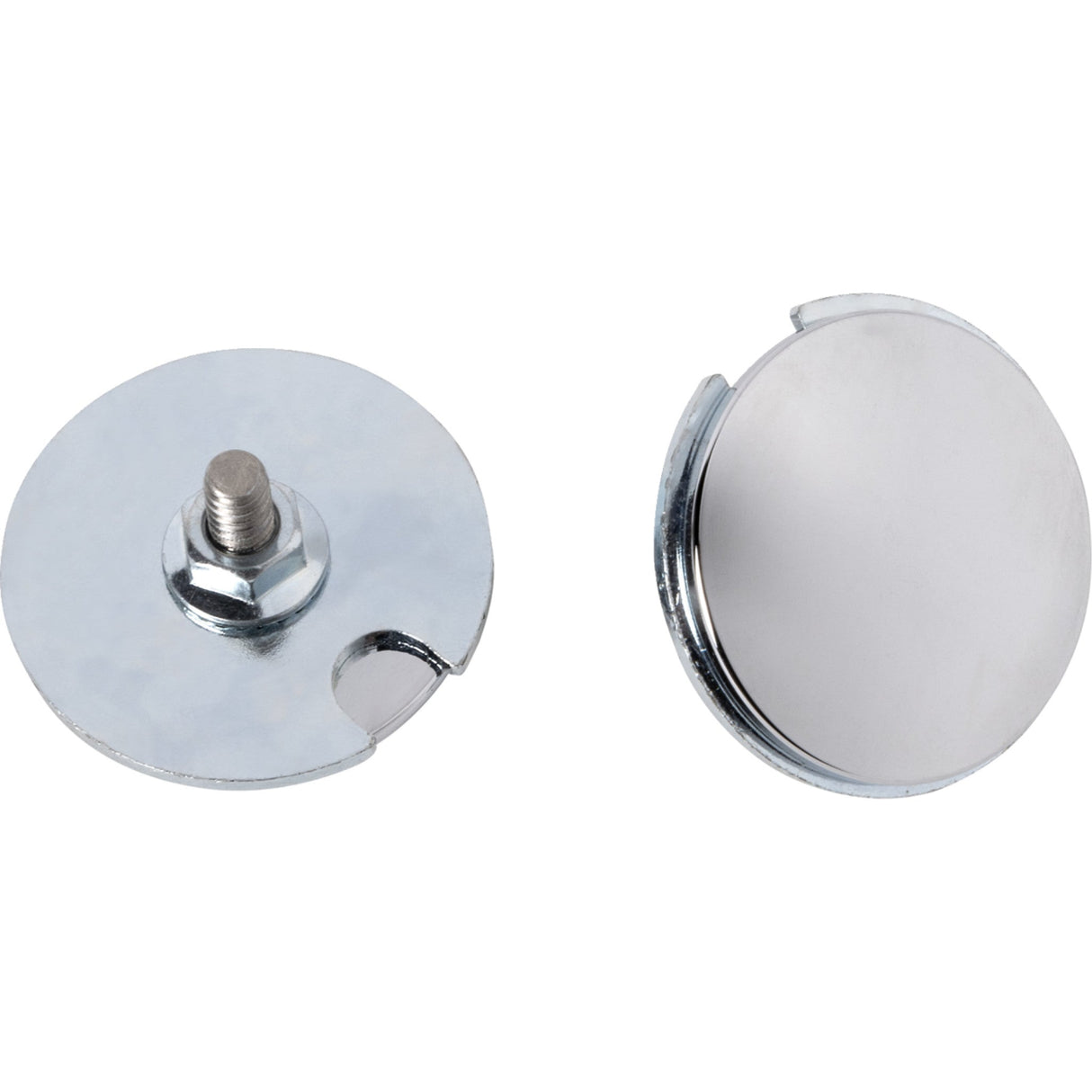 LA Choppers Fairing Mirror Hole Plugs Chrome - LA-9001-02 For Harley Touring 2023-2026