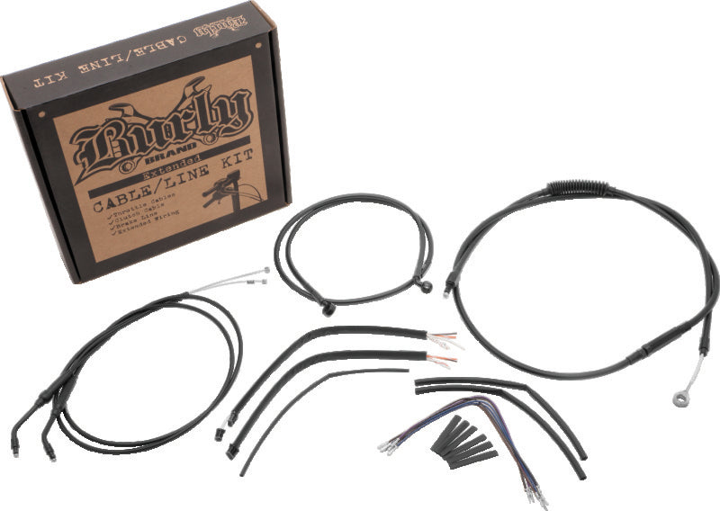 Burly Brand Control Kit 16in Ape - B30-1199 For Harley Fat Bob 2008-2011