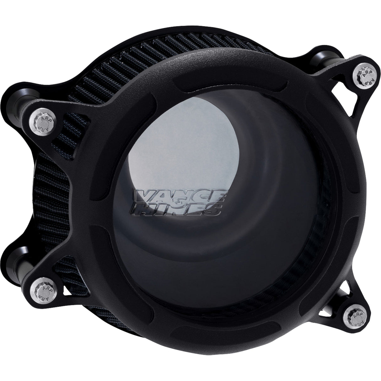Vance & Hines VO2 Insight Air Intake Kit Black Wrinkle - 41075 For Harley Motorcycles 2008-2017