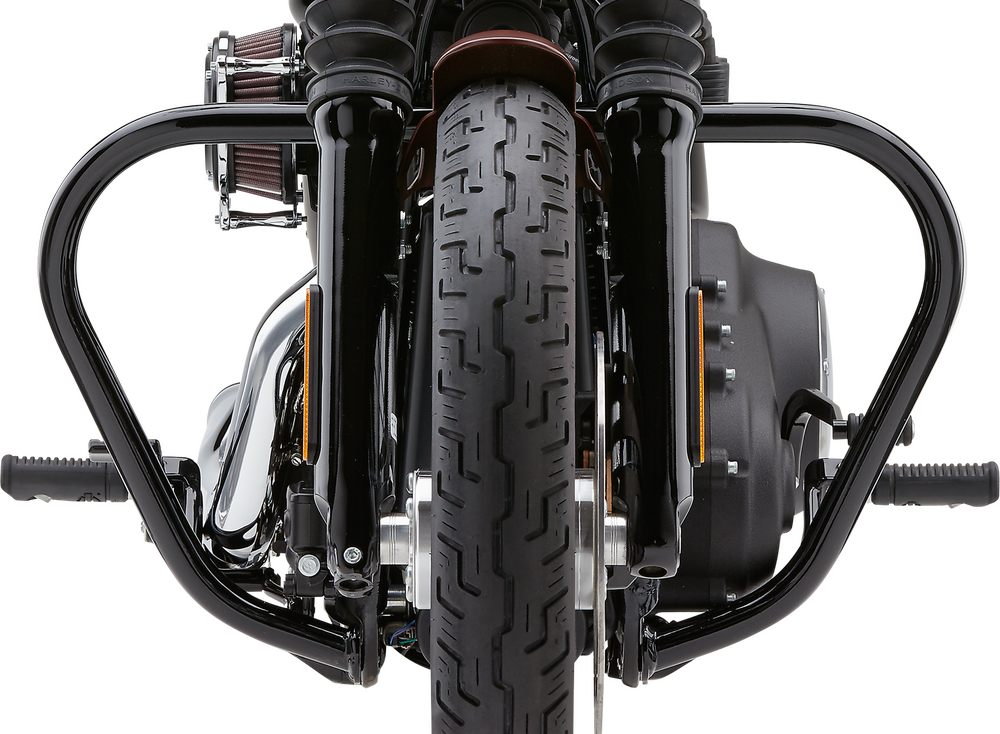 Cobra 82-96574 601-2110B FREEWAY BARS VBEND 1.25" BLACK FXD/B/C 91-17