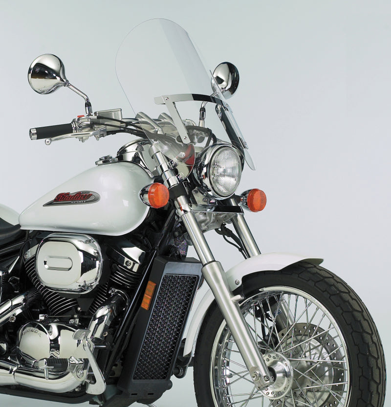 National Cycle NC125A 83-22 Harley XL/FXR/D/17-25 Hon/07+ Kaw Dakota 3 W/low Turn Signals Windshield-clr