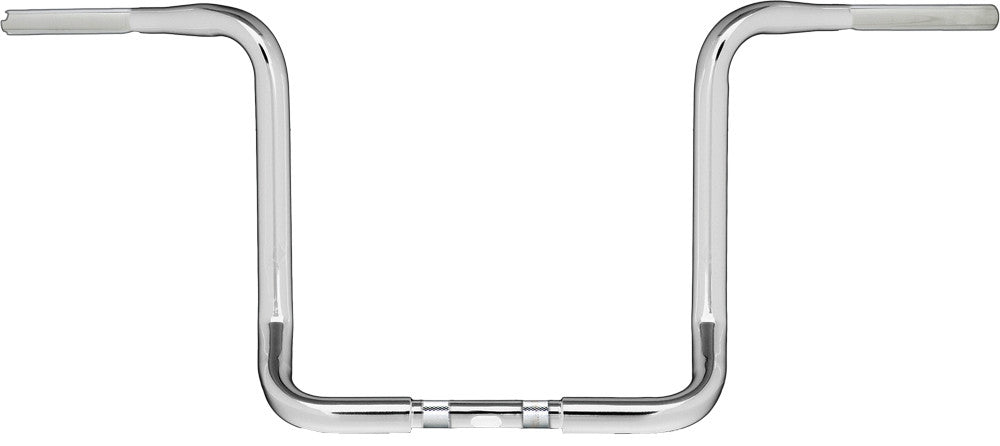 Harddrive 21-568SB 1.25" Bagger Ape-Hanger 12" Gloss Black Cable For Harley Touring 1980-2007