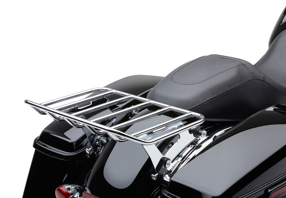 Cobra Detach BIG-A Luggage Rack Chrome FLH FLT - 602-2601 For Harley Touring 1997-2008