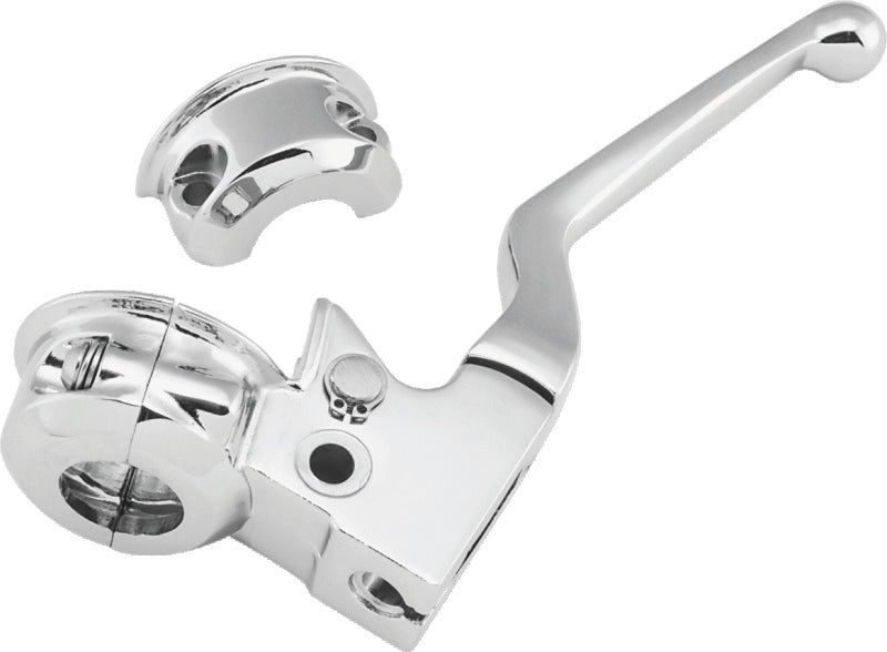 Bikers Choice 488727 82-95 Big Twin & XL Chrome Clutch Lever & Bracket