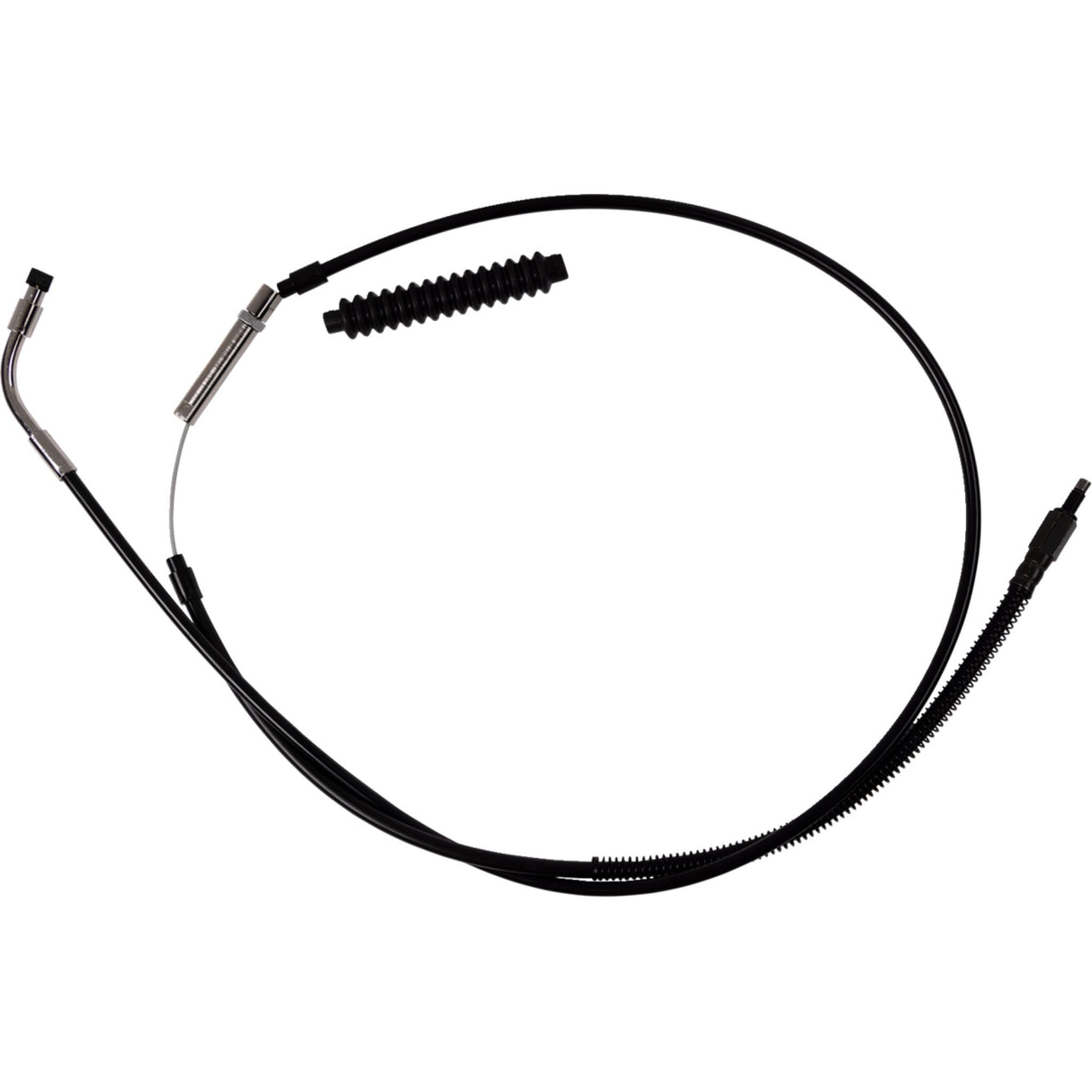 Barnett High-Efficiency Black Vinyl Clutch Cable +8" Size - 101-30-10073-8 For Harley Street Glide 2023-2026