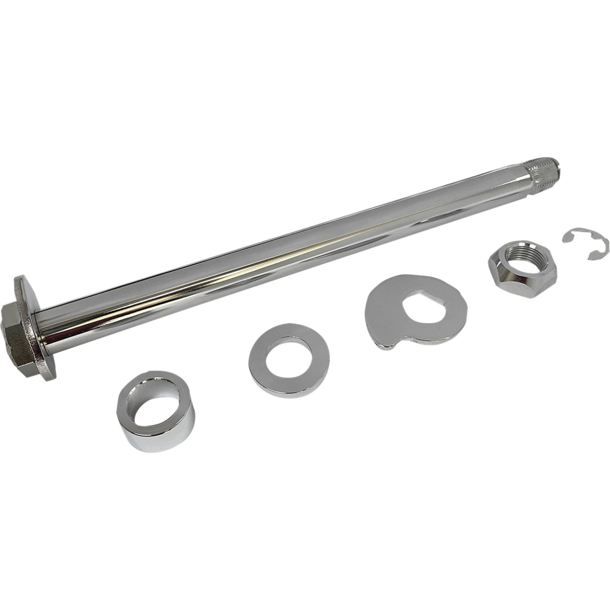 Drag Specialties Rear Axle Kit Rear Chrome For Harley Touring 2009-2013
