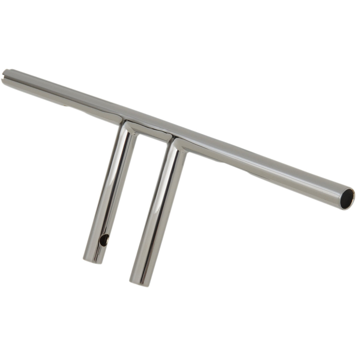 DRAG SPECIALTIES 0601-4215 1" T-Bar dimpled - straight - 6" - chrome