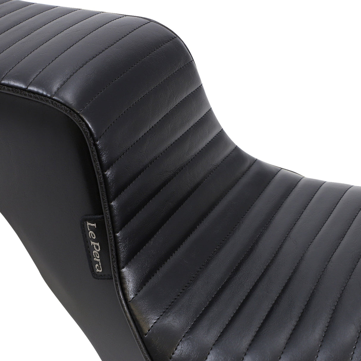 LePera Cherokee Seat Pleated Black FX - LY-020PT For Harley Softail 2018-2024