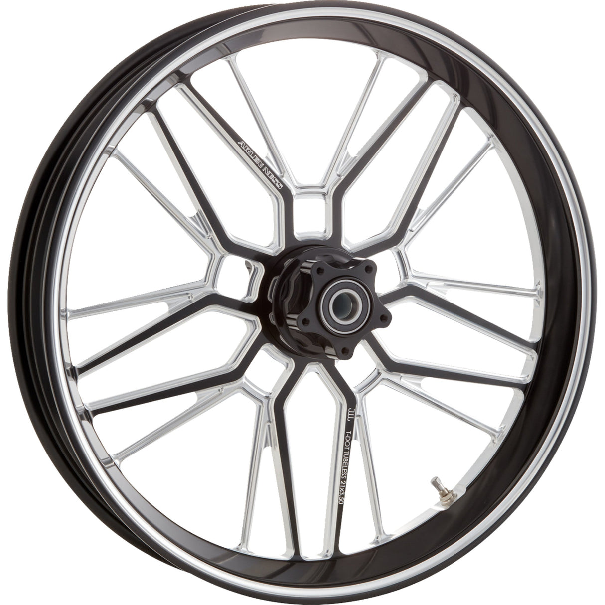 ARLEN NESS 0210-0449 330-024 Split-Spoke Rim - Black/Contrast Cut - 19x3.25